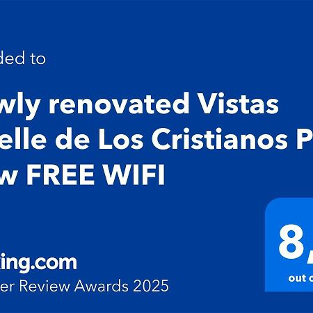 Newly Renovated Vistas Muelle De Los Cristianos Pier View Free Wifi Arona  Exteriér fotografie