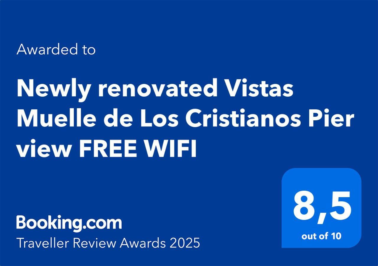 Newly Renovated Vistas Muelle De Los Cristianos Pier View Free Wifi Arona  Exteriér fotografie